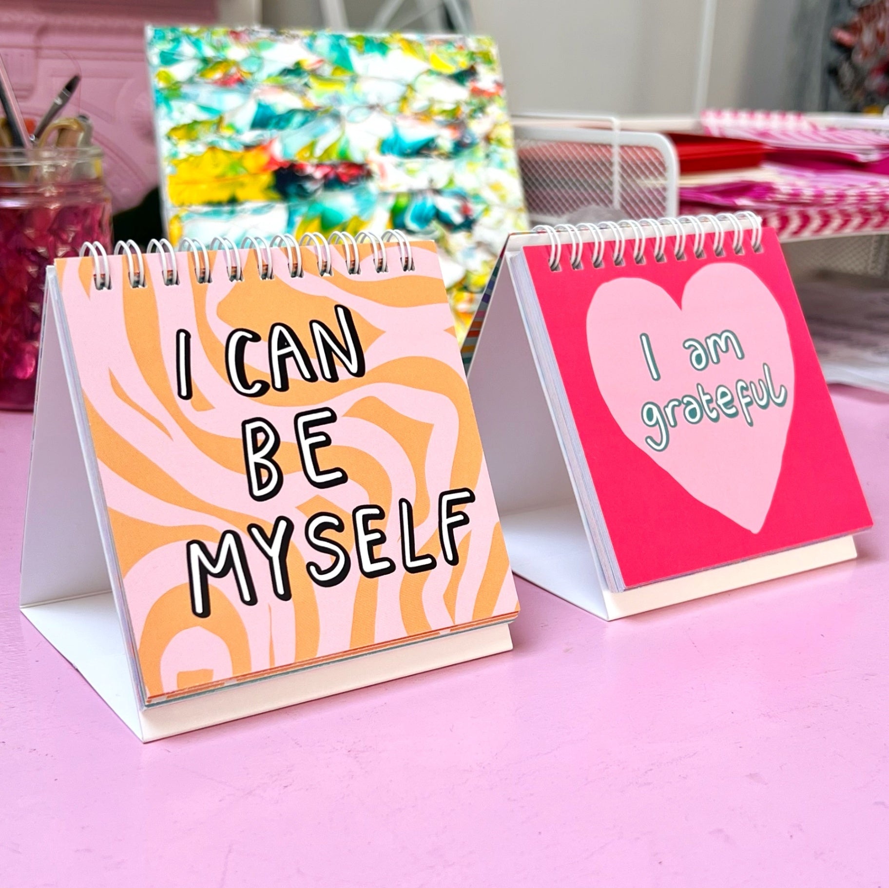 Daily affirmations easel