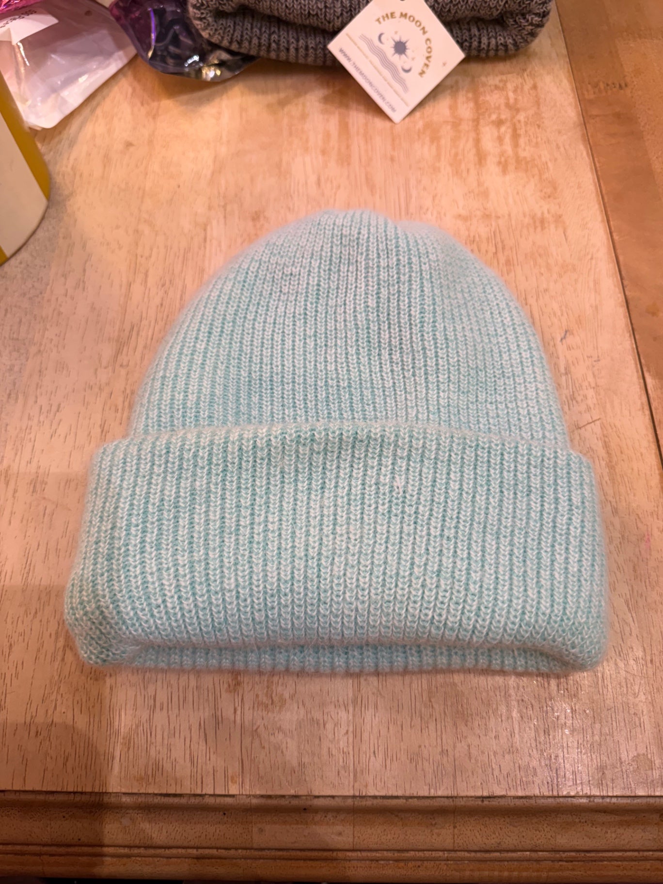 Extra Warm Thick Woolley Hat Green