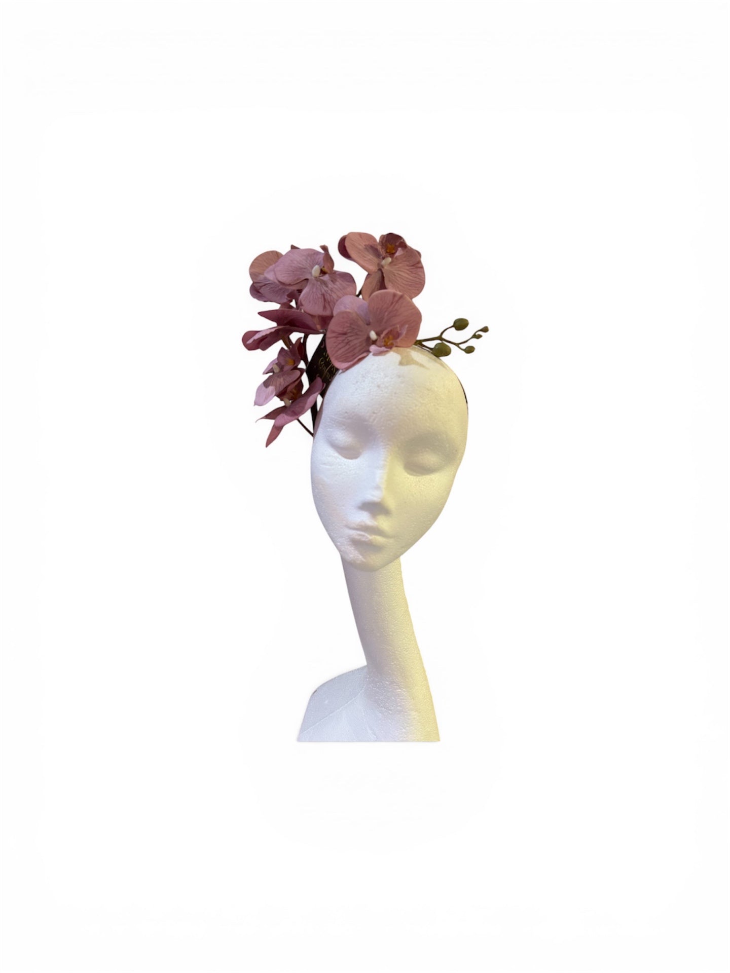 Orchid Headpiece Dusty Pink