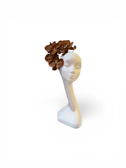 Orchid Headpiece Nude Dusk