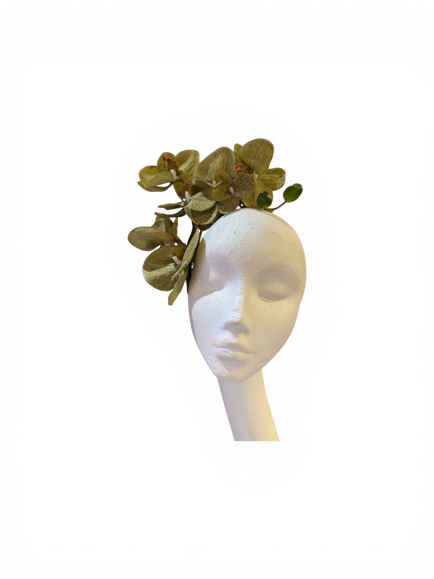Orchid Headpiece Green