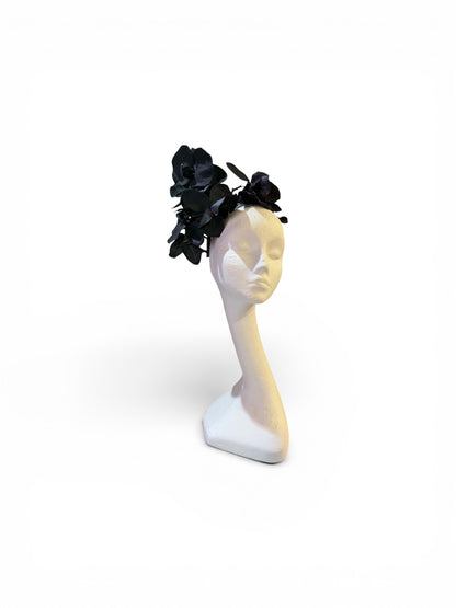 Orchid Headband Black