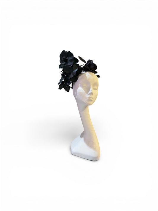 Orchid Headband Black