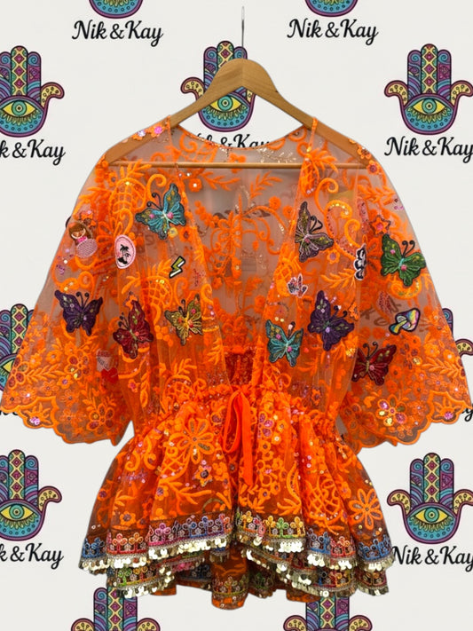 Orange kimono