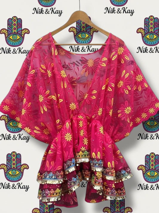 Pink kimono
