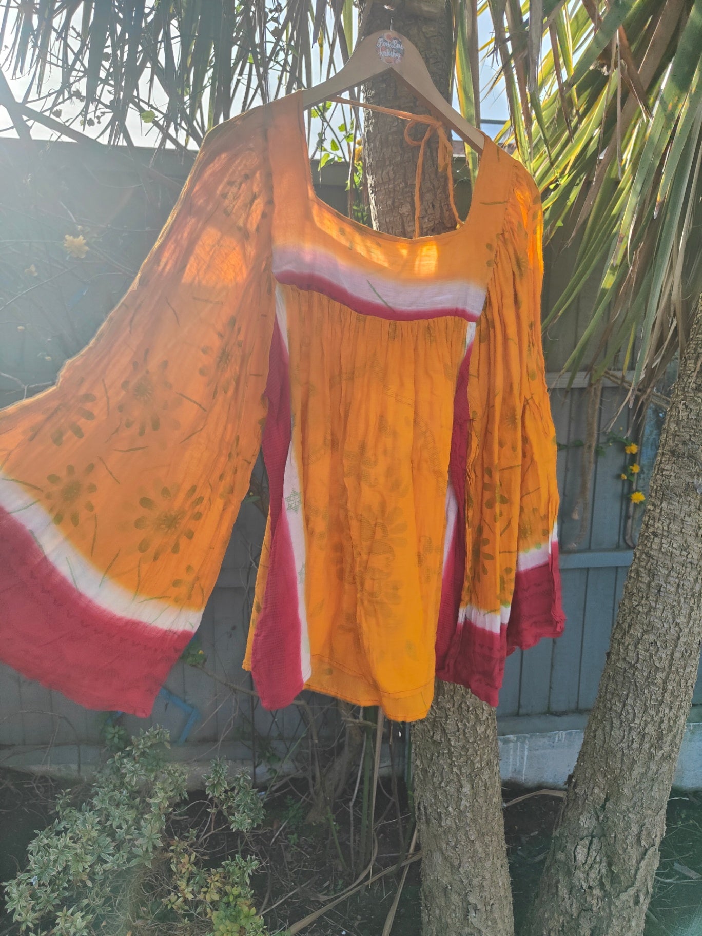 Gypset cotton smock top/tunic -one size