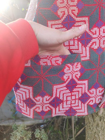 Woodstock Reversible Gilet - Vintage kantha fabric
