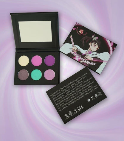 Demon Slayer Kanao Tsuyuri Flower Breathing Eyeshadow Palette