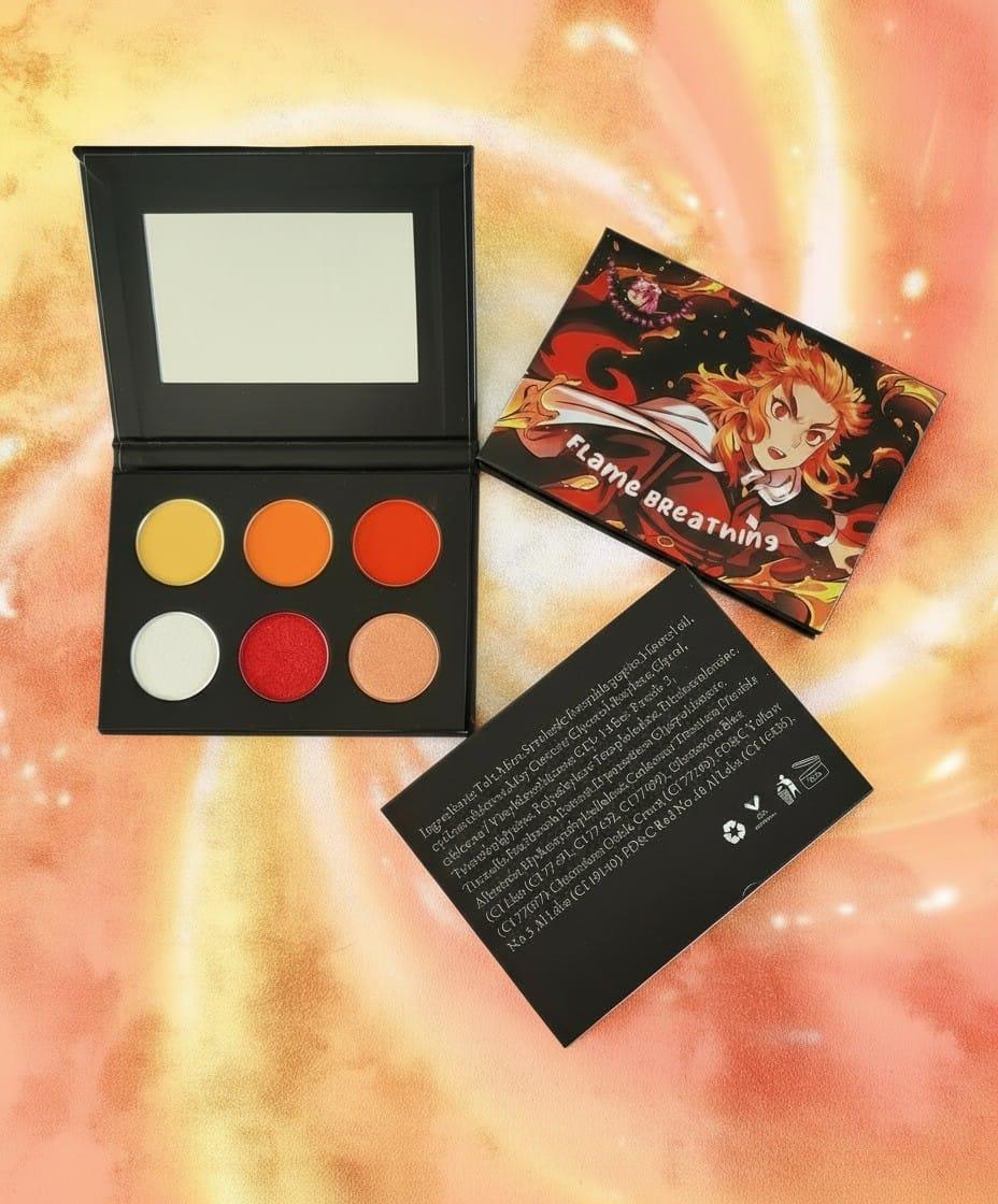 Demon Slayer Rengoku Kyojuro Flame Breathing Eyeshadow Palette
