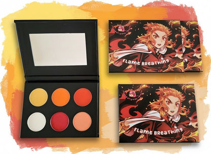 Demon Slayer Rengoku Kyojuro Flame Breathing Eyeshadow Palette