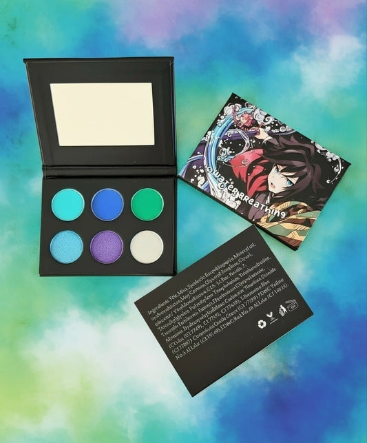 Demon Slayer Giyu Tomioka Water Breathing Eyeshadow Palette