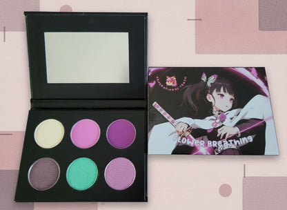 Demon Slayer Kanao Tsuyuri Flower Breathing Eyeshadow Palette