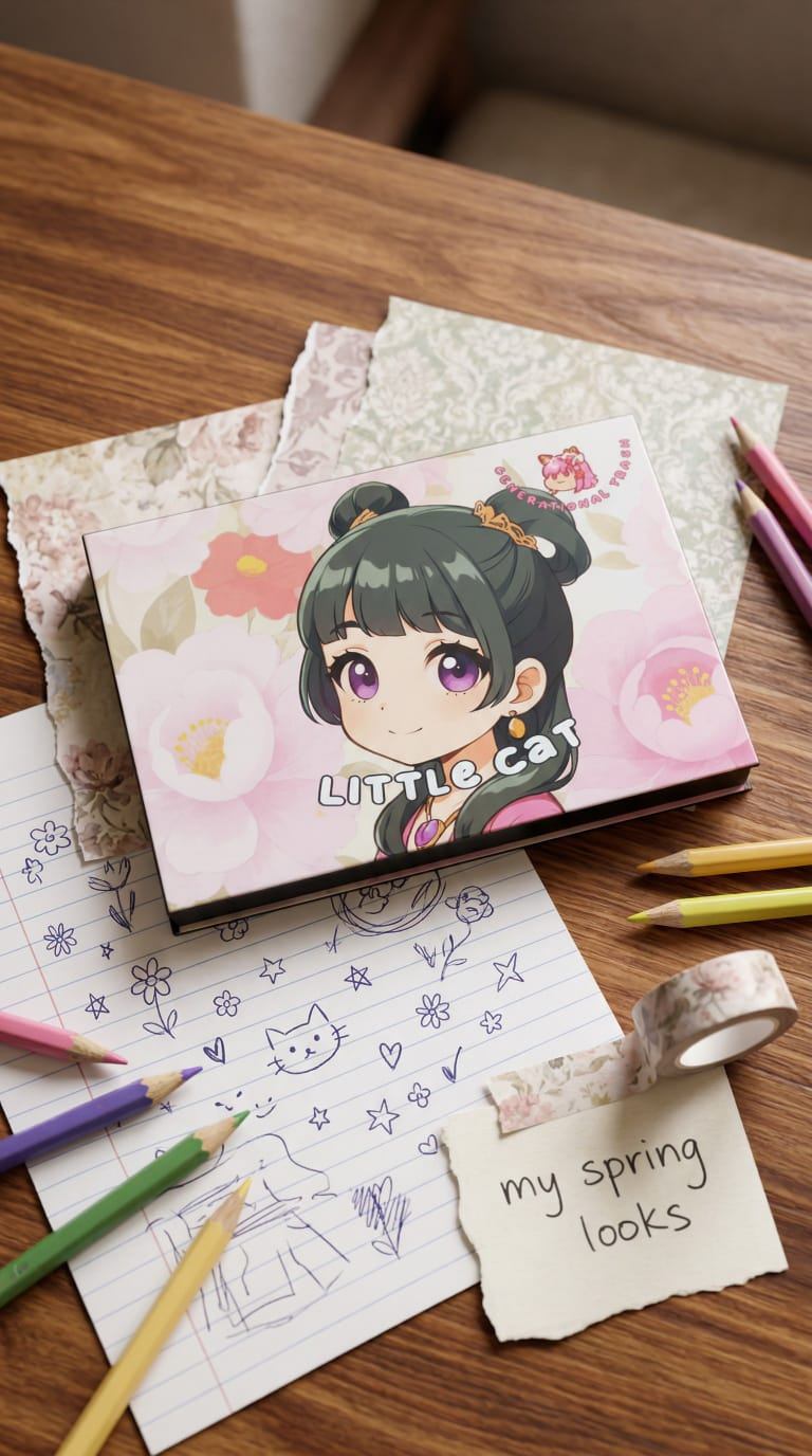 Apothecary Diaries Inspired Maomao Eyeshadow Palette