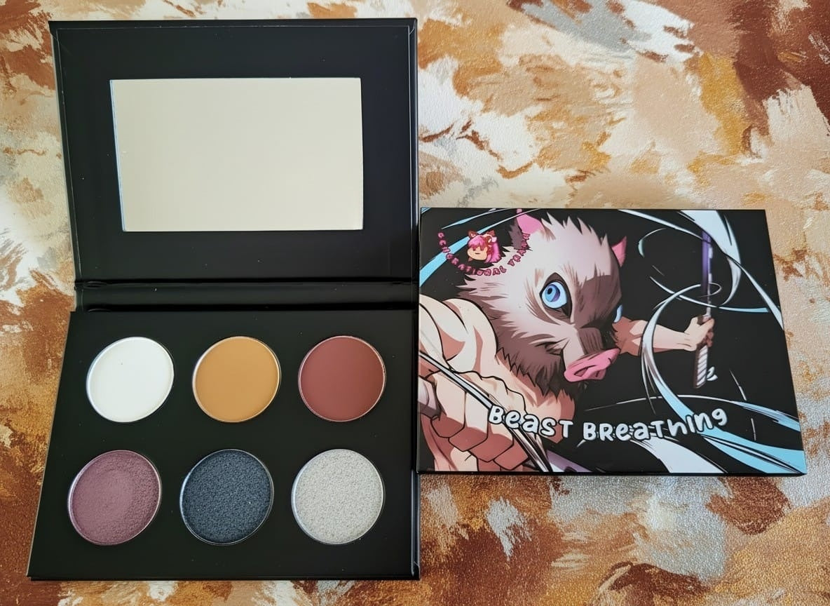 Demon Slayer Inosuke Hashibira Beast Breathing Eyeshadow Palette
