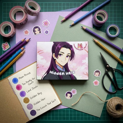 Apothecary Diaries Inspired Jinshi Eyeshadow Palette
