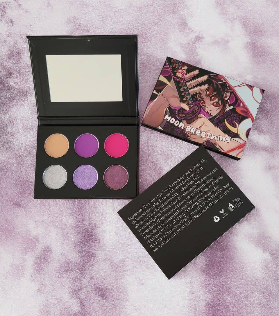 Demon Slayer Kokushibo Moon Breathing Eyeshadow Palette