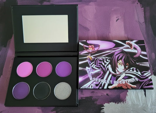Demon Slayer Obanai Iguro Serpent Breathing Eyeshadow Palette