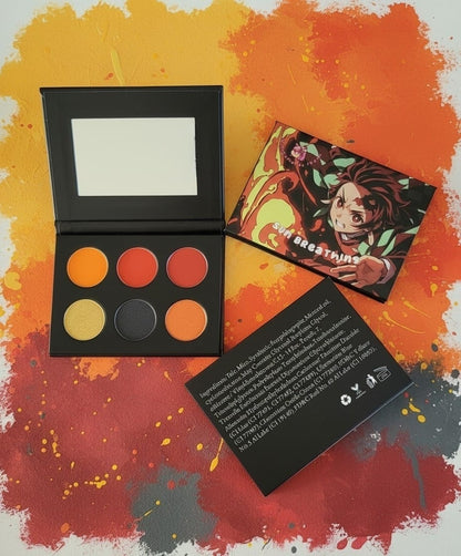 Demon Slayer Tanjiro Kamado Sun Breathing Eyeshadow Palette