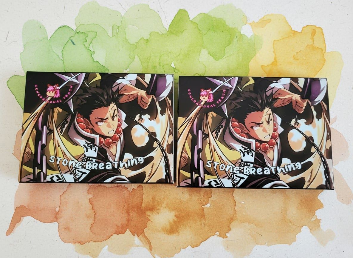 Demon Slayer Gyomei Himejima Stone Breathing Eyeshadow Palette