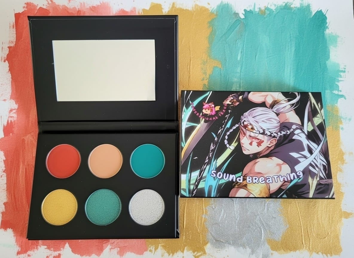 Demon Slayer Tengen Uzui Sound Breathing Eyeshadow Palette