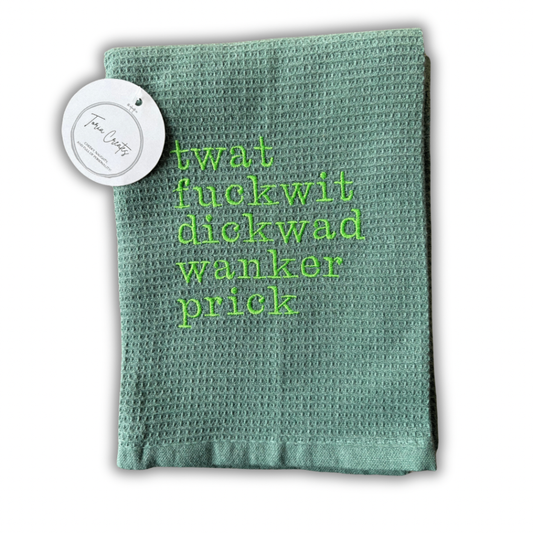 Sweary Tea Towel