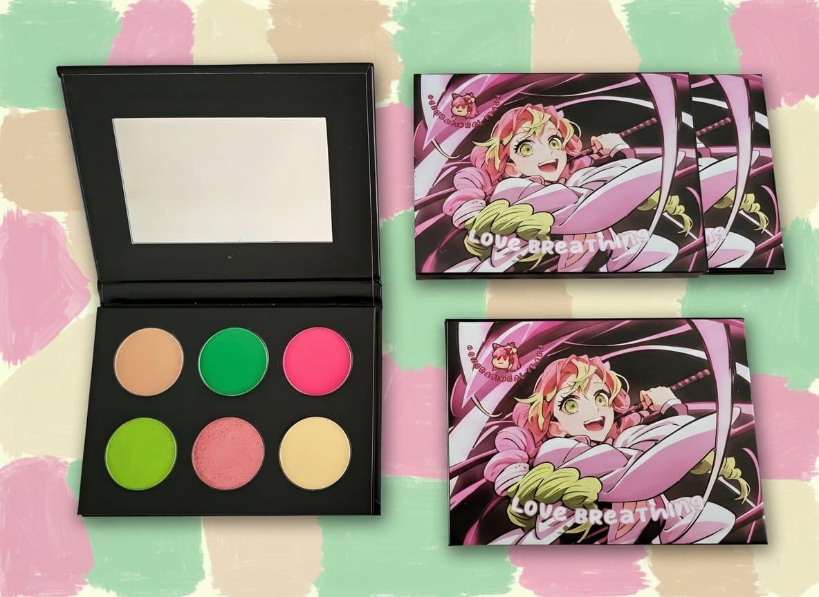 Demon Slayer Mitsuri Kanroji Love Breathing Eyeshadow Palette