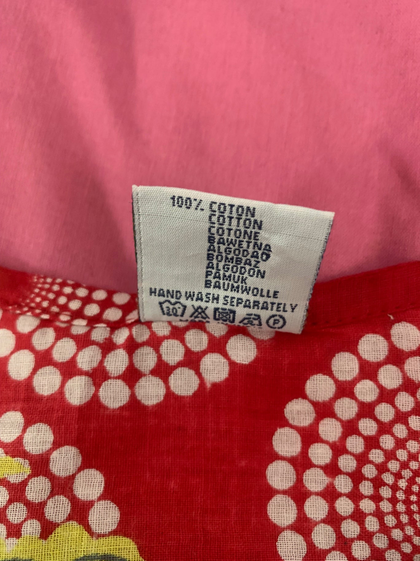 100% cotton beach dress