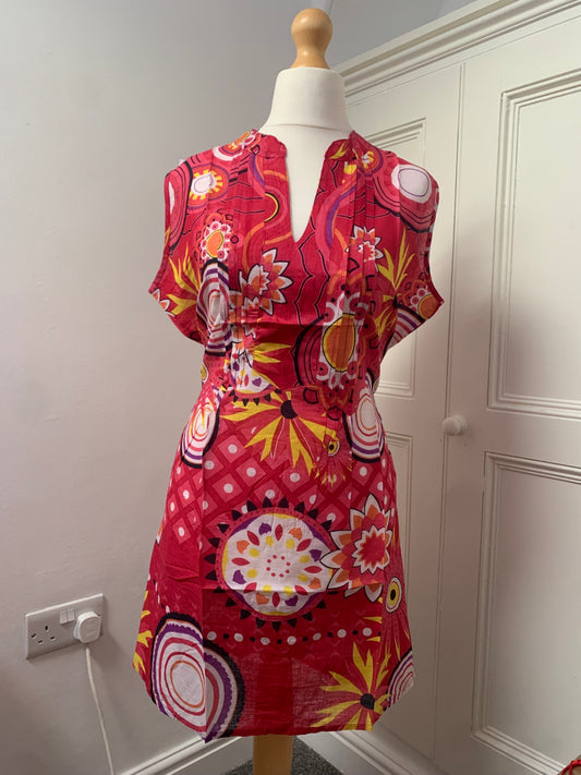 100% cotton beach dress