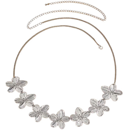 Silver Daisy Chain Belt