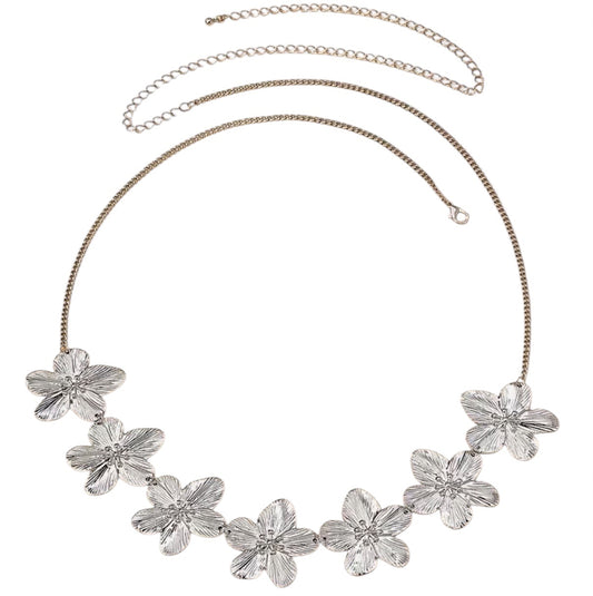 Silver Daisy Chain Belt