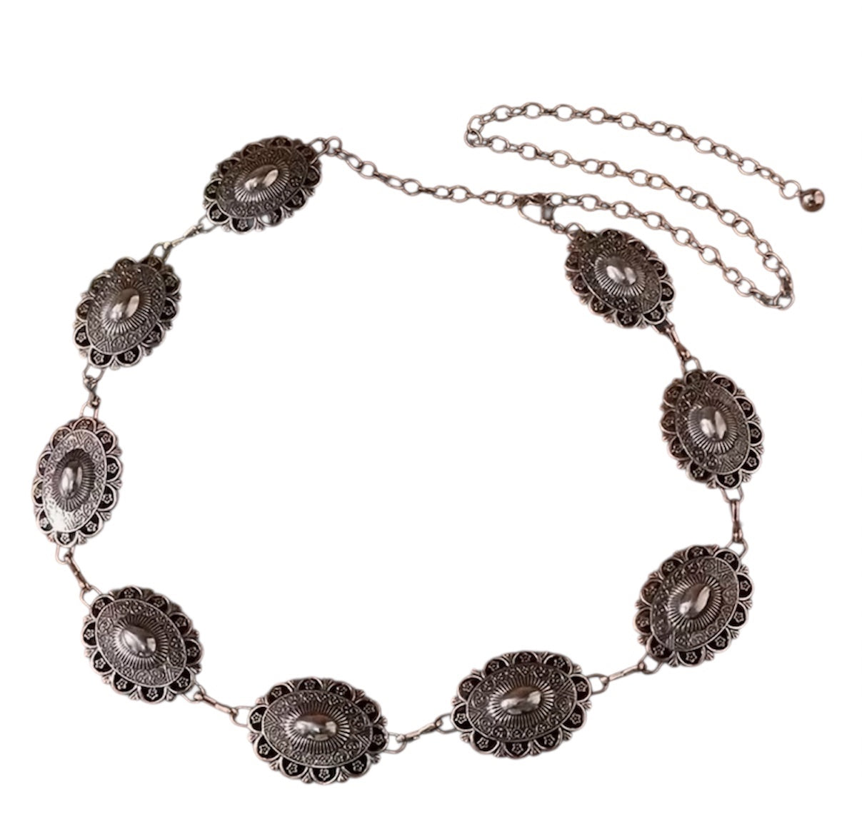 Silver Relic Chain Belt