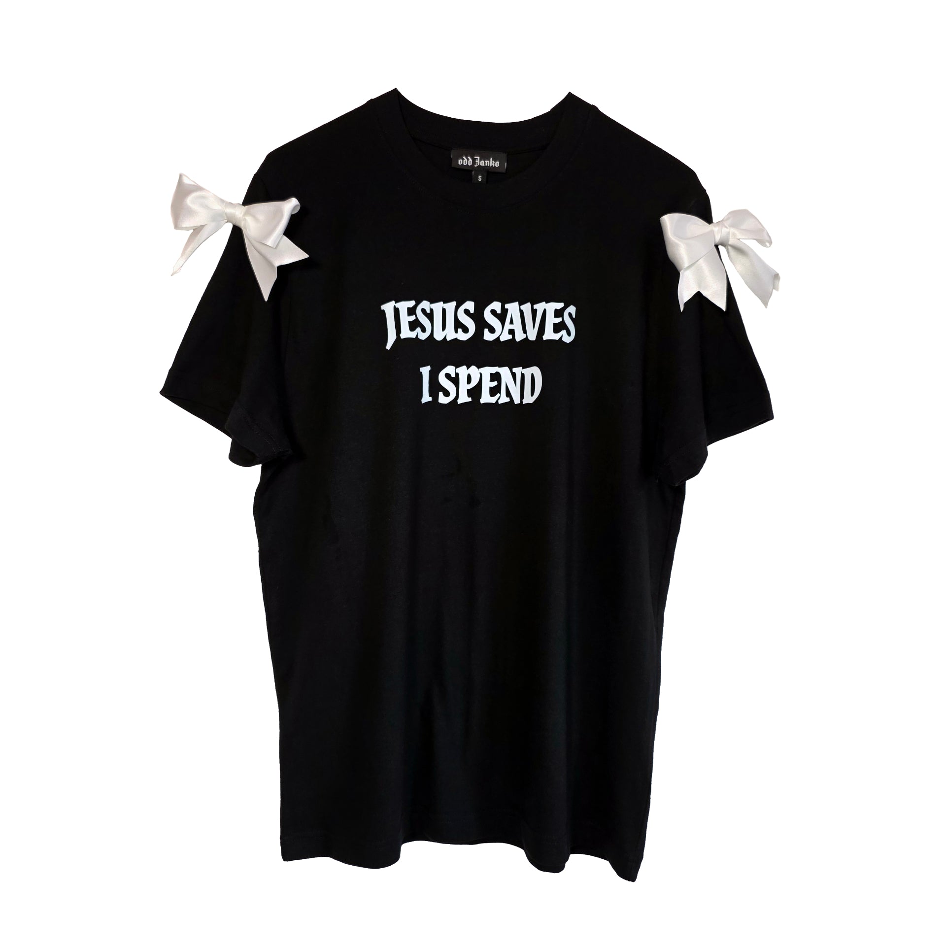 'Jesus saves' T-shirt size M