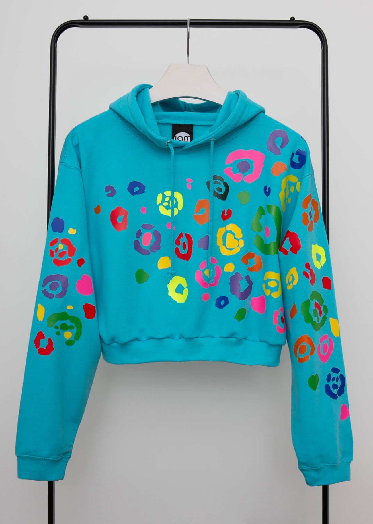 Cool Cat Cropped Hoodie