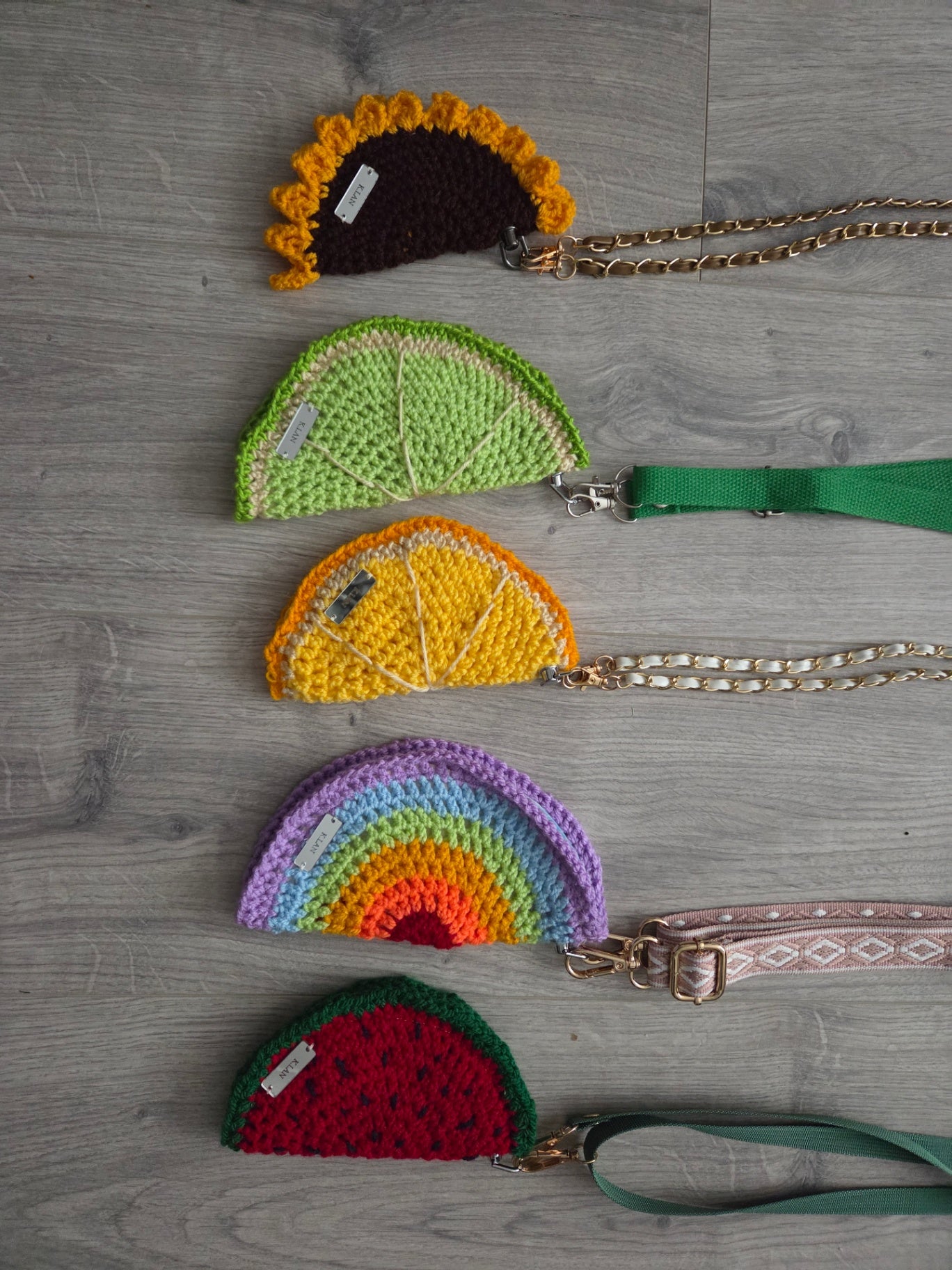 Crochet glasses case