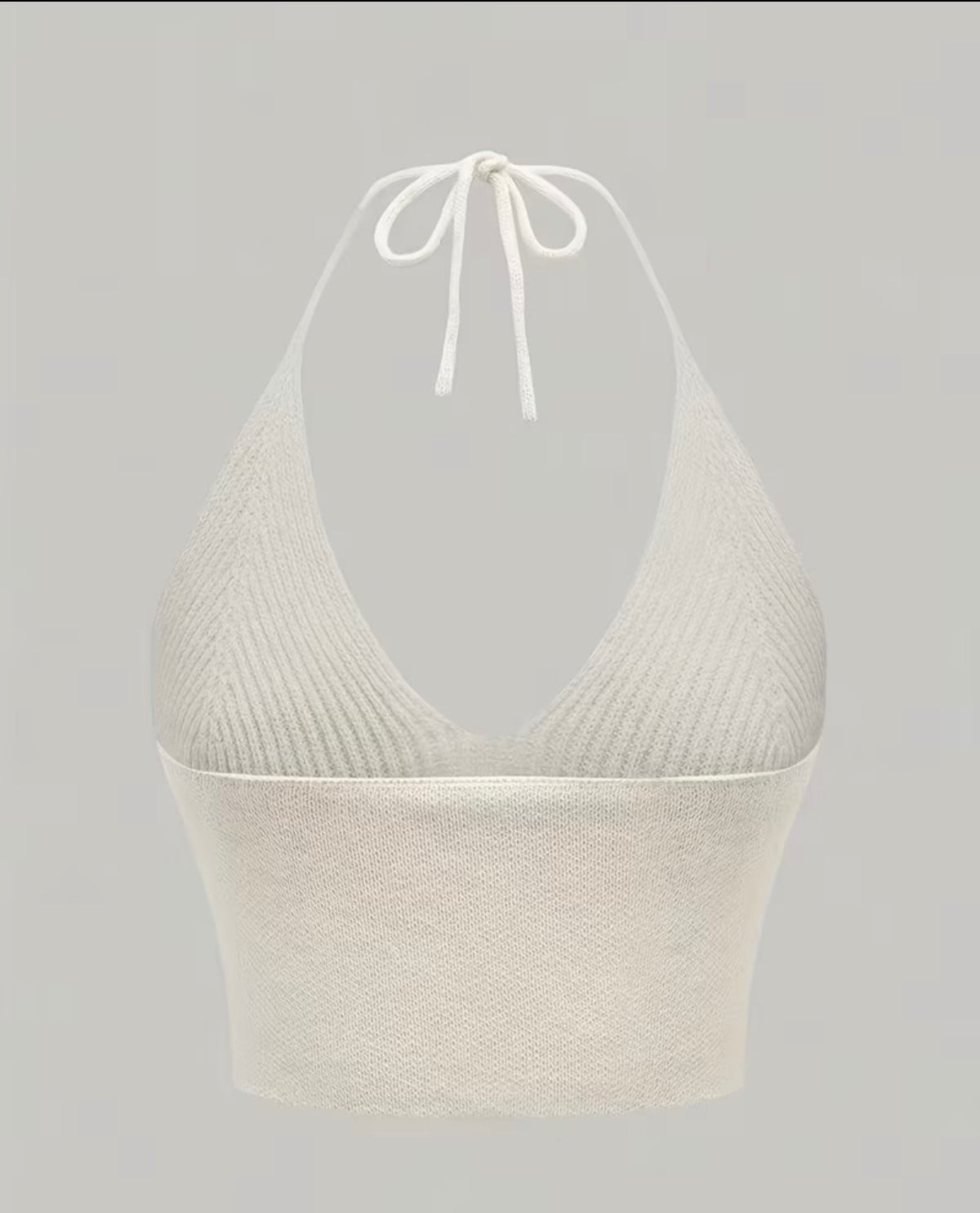 Golden cosmic embroidery Halter-neck top