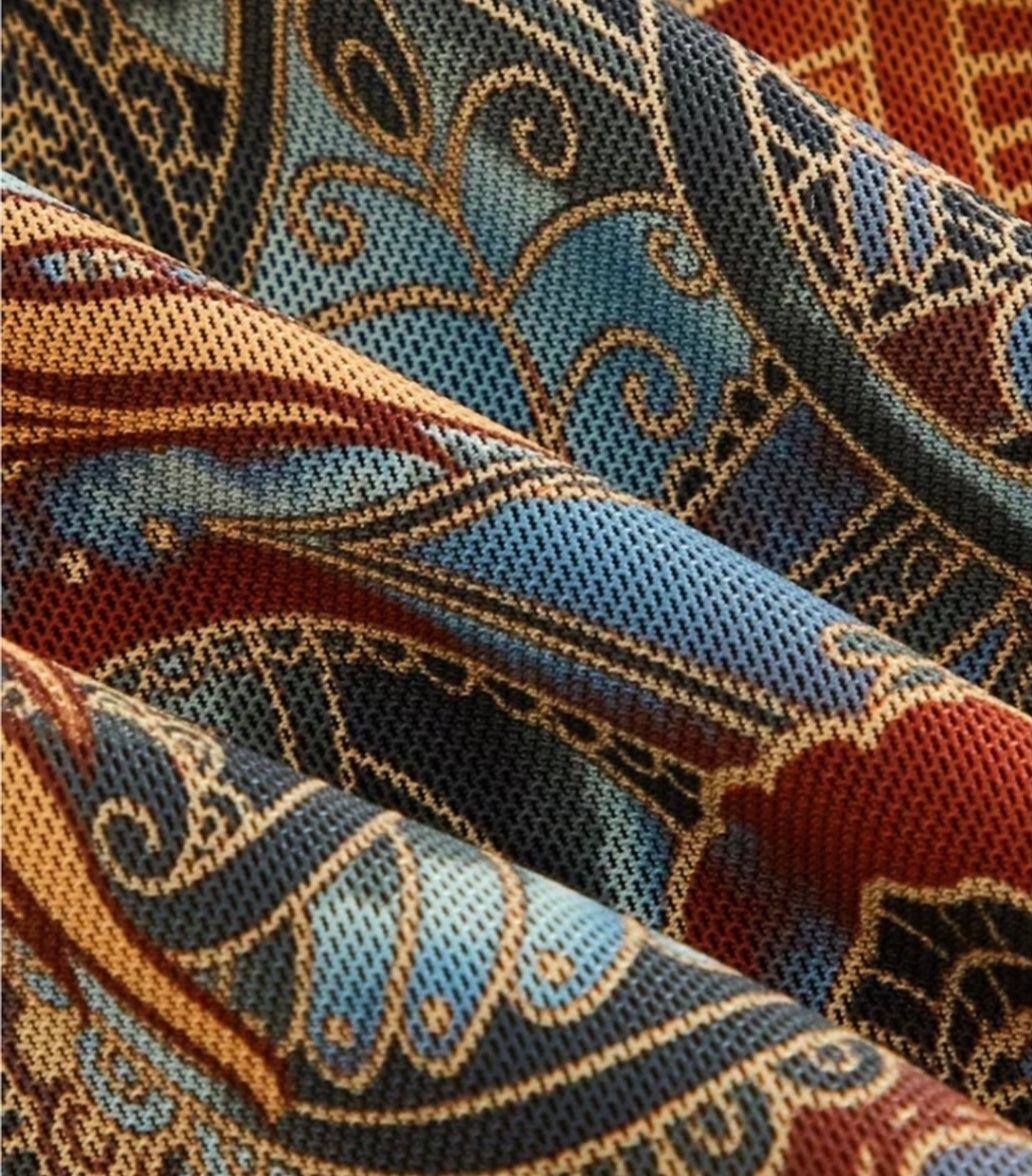 Celestial sun & swirl print mini dress