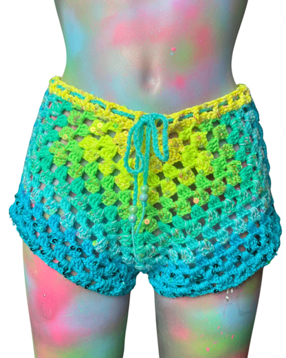 Ocean Paradise shorts S/M THE MAGIC LABEL