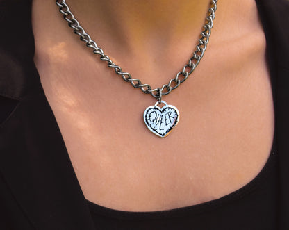 QUEER barbed wire chunky chain 