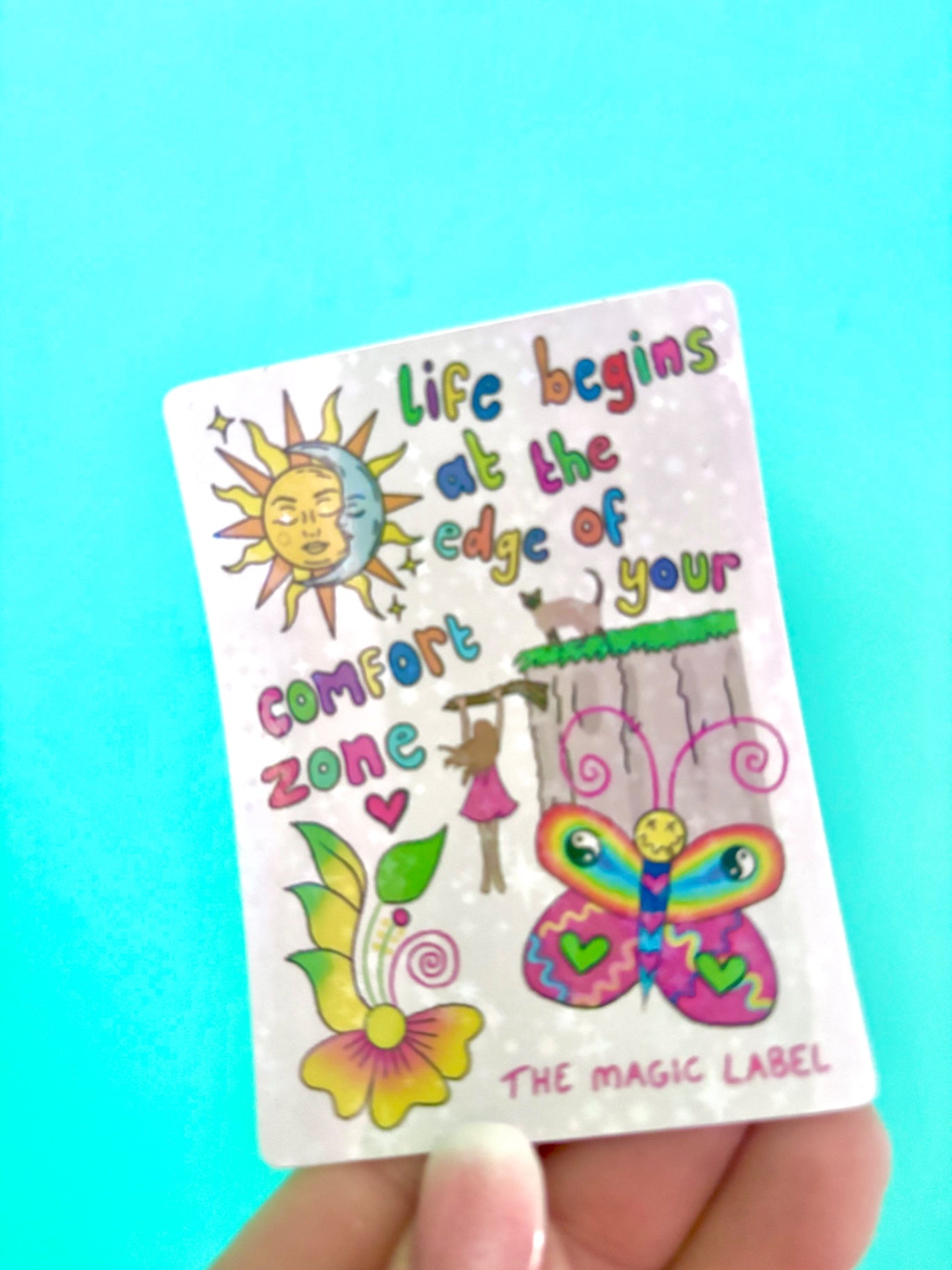 Comfort Zone Sticker THE MAGIC LABEL