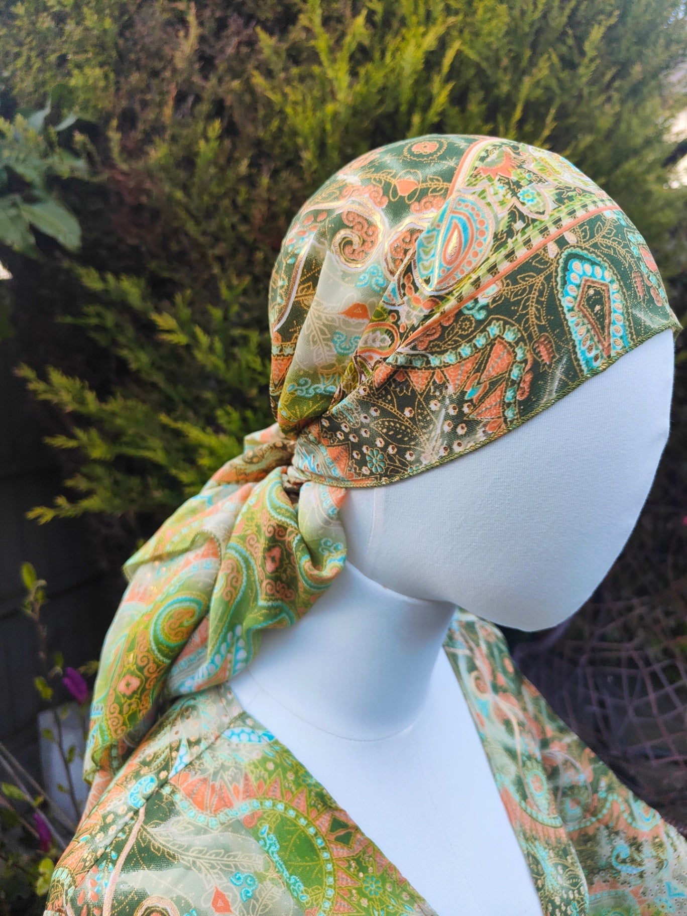 Pefkos co ord set top and sarong scarf 