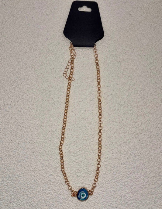 Blue eye necklace 