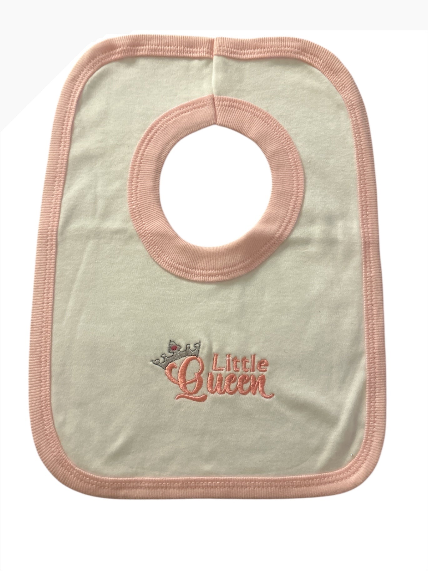 Pink Littke Queen Bib
