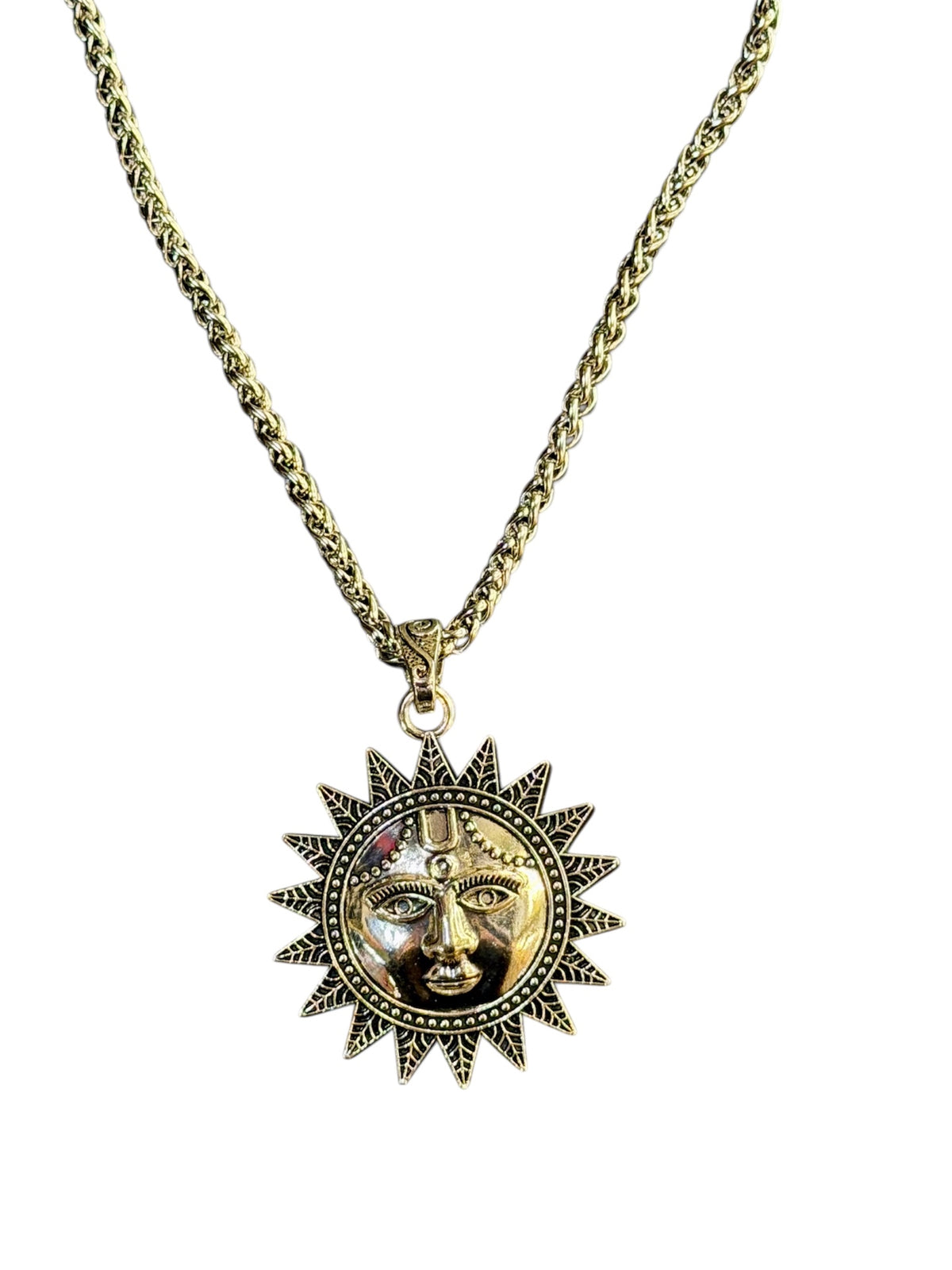 Solar Goddess Amulet necklace