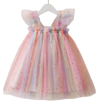 2yrs Multicoloured Winged Dress