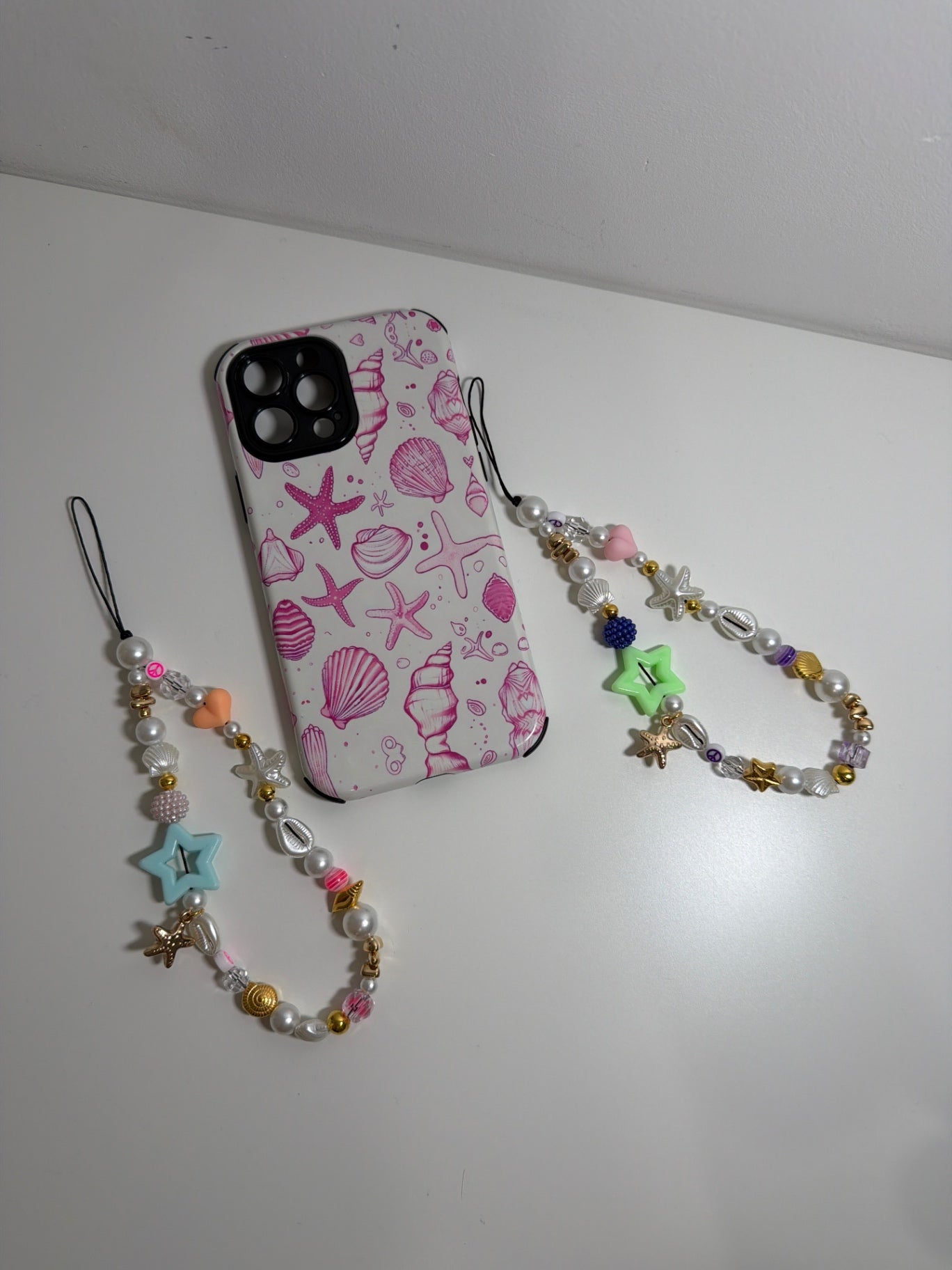 Ocean candy phone charm - gold