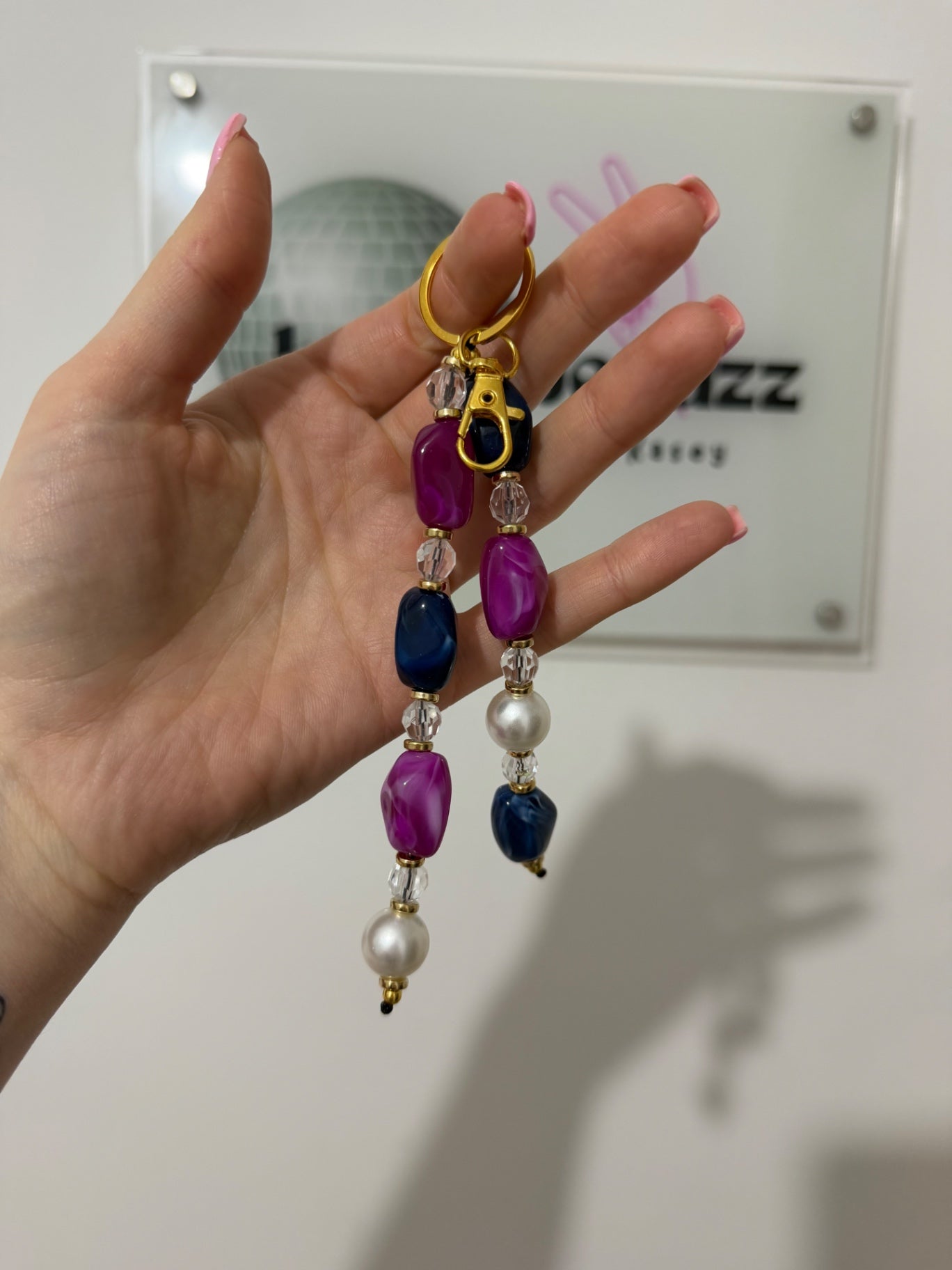 Midnight Sky Keyring 