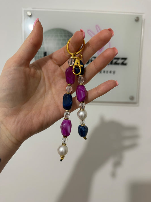 Midnight Sky Keyring 