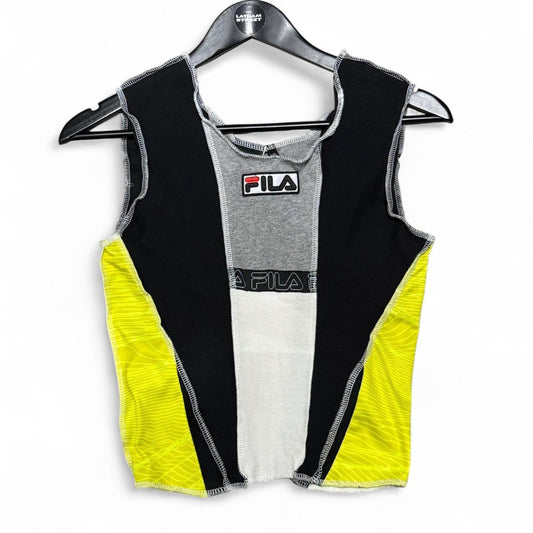 Flava ReMade Slashed Sleeveless Tank Top