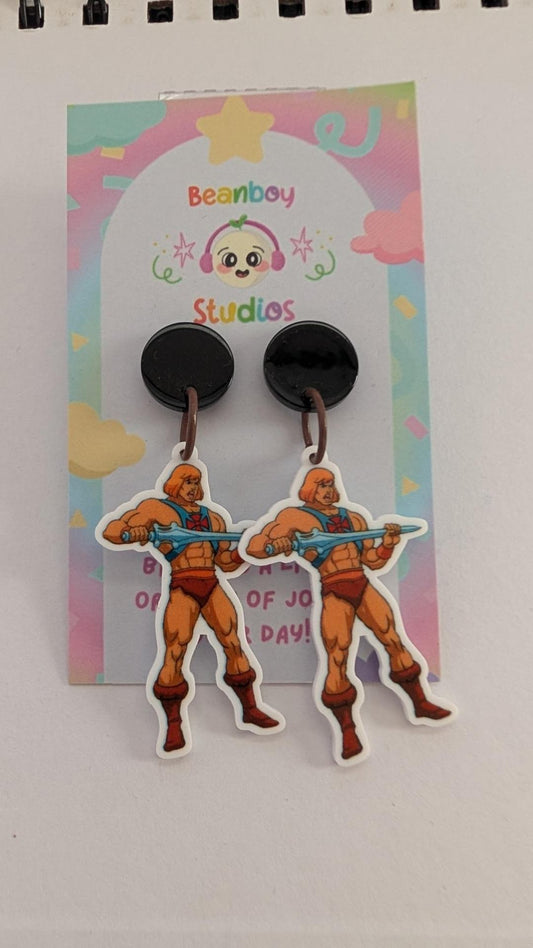 Black Hero Earrings