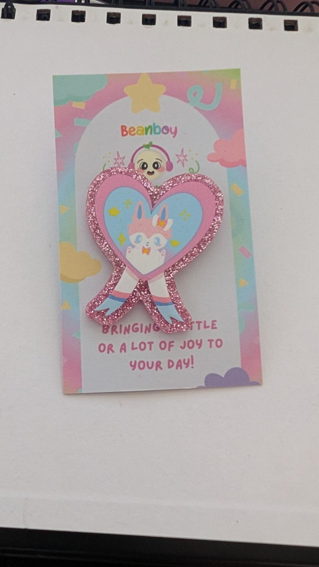 Kawaii Kira Pin Badge